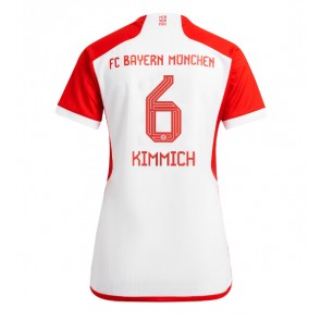 Bayern Munich Joshua Kimmich #6 Replika Hjemmebanetrøje Dame 2023-24 Kortærmet